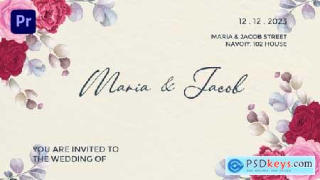 Romantic Wedding Invitation (MOGRT) 48093536