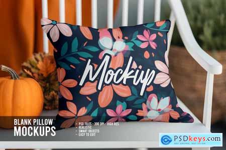 Blank Pillow Mockup