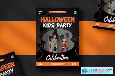 Halloween Kids Party Flyer