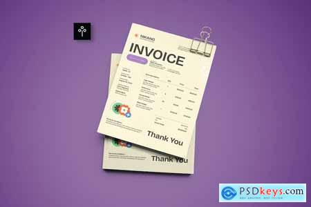 Nikano Modern Creative Invoice 002