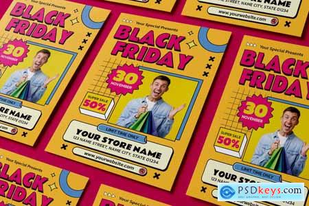 Black Friday Flyer Template