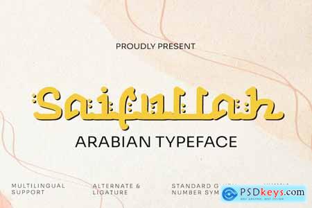 Saifullah - Arabian Typeface