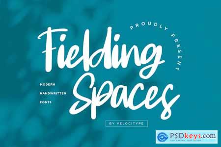 Fielding Spaces- Handwritten Script fonts