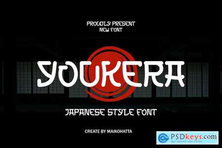 Youkera - Japanese Style Font