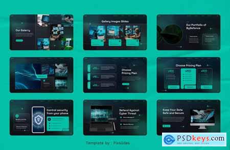 ByDefence - Cyber Security PowerPoint Template