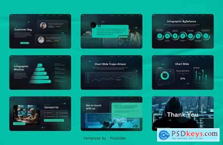 ByDefence - Cyber Security PowerPoint Template