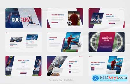 Soccerz - Soccer and Football PowerPoint Template