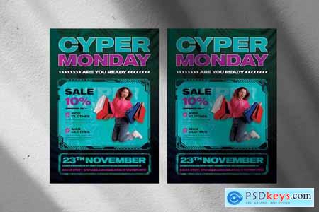Sale Cyber Monday Flyer VN4AH9W