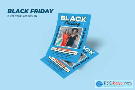 Black Friday Sale Flyer QGB7DGF