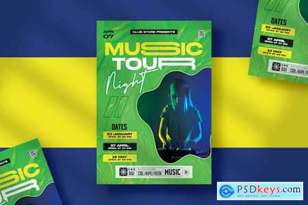 Music Tour Flyer LJLJN9K