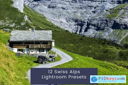 12 Swiss Alps Lightroom Presets