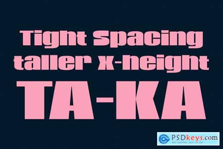 Takor Sans Display Font