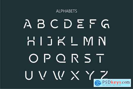 Dzruik Futuristic Font