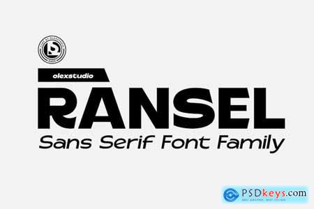 RANSEL - Sans Serif Family
