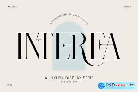 Interea A Luxury Serif Font