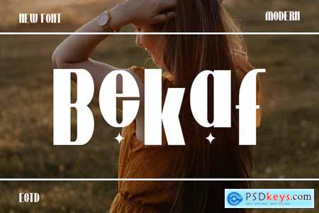 Bekaf - Elegant Font