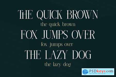 Interea A Luxury Serif Font