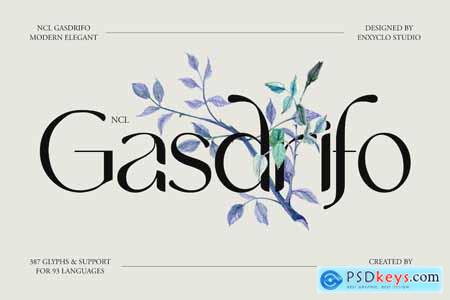 NCL Gasdrifo - Modern Elegant Font