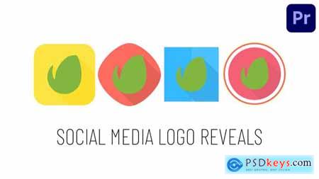 Social Media Logo Reveals for Premiere Pro 48337825