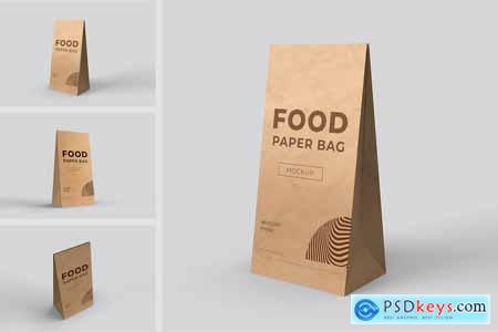 Kraft Paper Bag Mockup