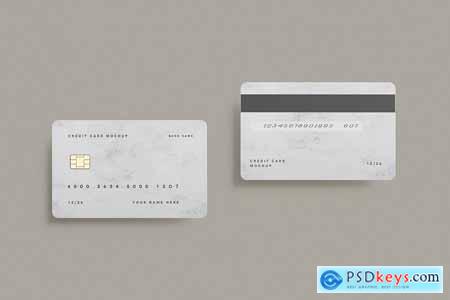 Credit Card Membership Card MockUp