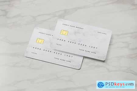 Credit Card Membership Card MockUp