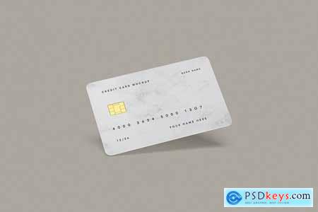 Credit Card Membership Card MockUp