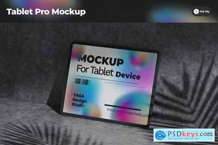 iPad Pro Mockup 3D LWZ6386