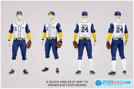 Baseball Uniform Mockup Template