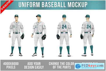 Baseball Uniform Mockup Template