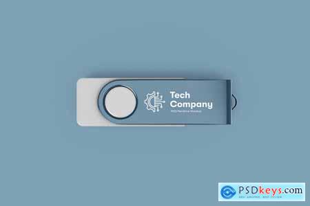 USB Flash Drive Mockup