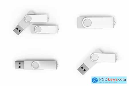 USB Flash Drive Mockup