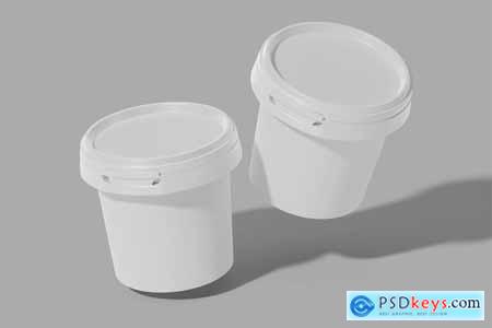 Ice Cream Cup Mockup