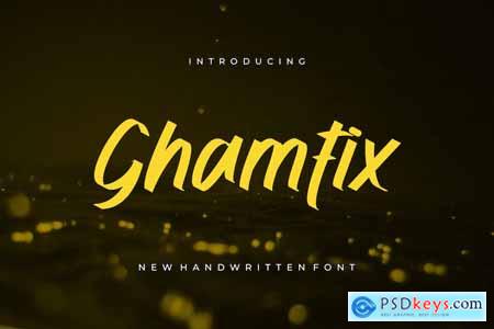 Ghamfix - Font