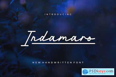 Indamaro - Handwritten Font