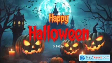 Happy Halloween Intro MOGRT 48456072