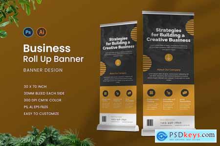 Business Roll Up Banner