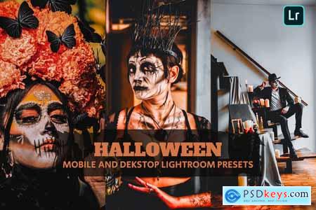 Halloween Lightroom Presets Dekstop and Mobile