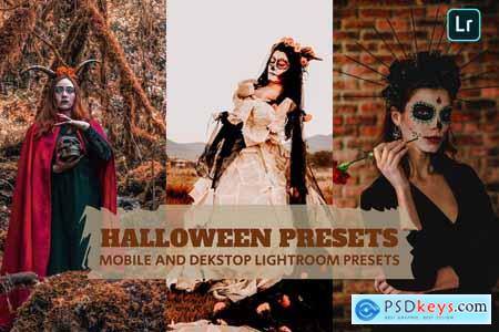 Halloween Prests Lightroom Presets Dekstop Mobile