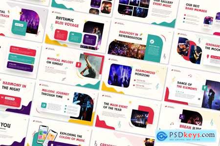 Crescendo Event Music PowerPoint Presentation