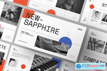 New Sapphire Minimal Presentation