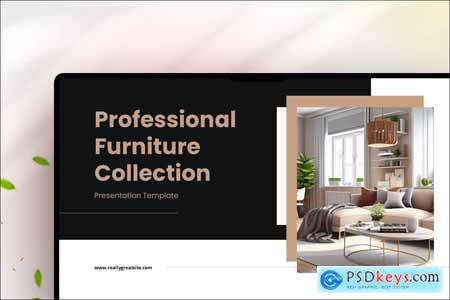 Professional Furniture PowerPoint Template