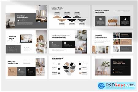 Professional Furniture PowerPoint Template