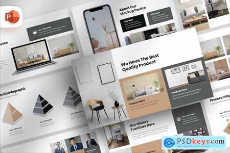 Professional Furniture PowerPoint Template