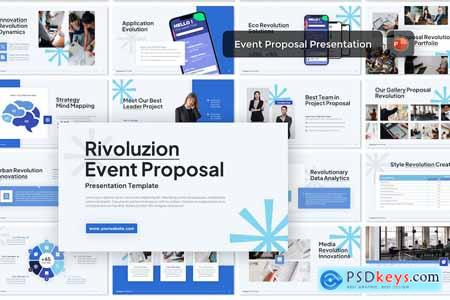 Rivoluzione Event Proposal PowerPoint Presentation