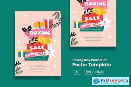 Boxing Day Sale Promotion Poster