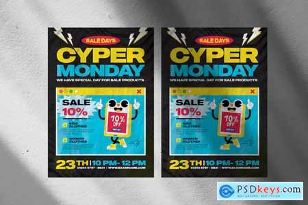 Cyber Monday Flyer Template