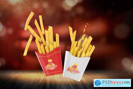 French Fries Mockup