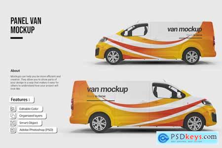 Panel Van Mockup