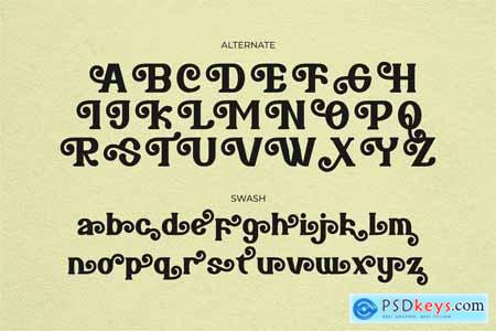 Bareno Modern Retro Serif Font